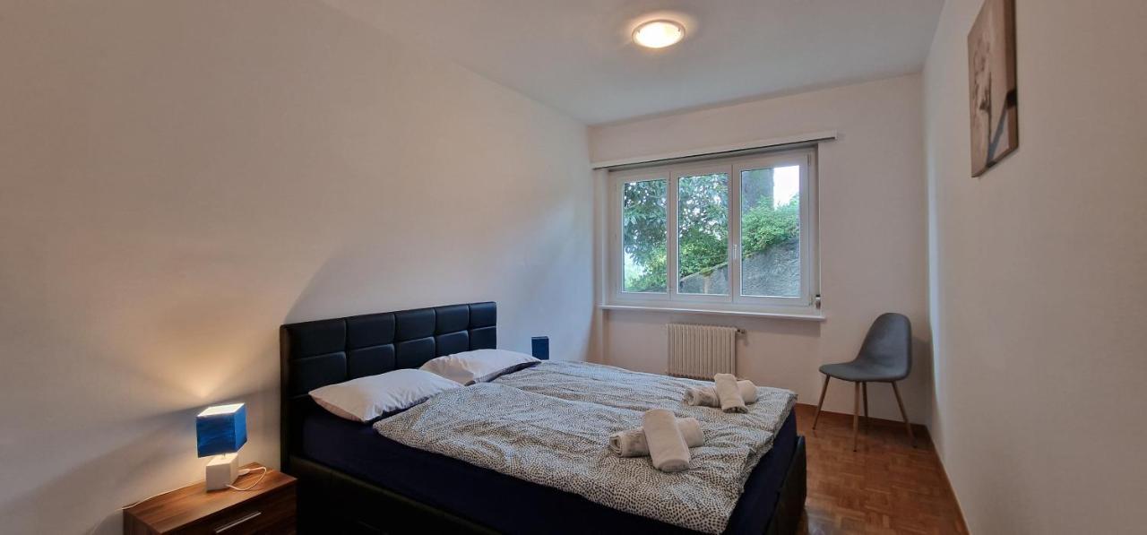 Lugano Lakeview Apartment Private Parking & Self Check-In Екстериор снимка